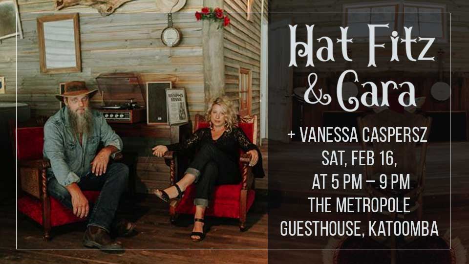 SOLD OUT – Hat Fitz & Cara + Vanessa Caspersz in concert Blue Mountains