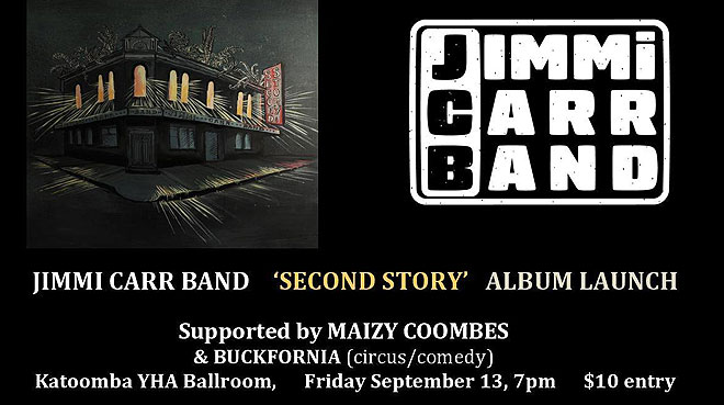 Jimmi Carr Band Album Launch | Blue Mountains YHA