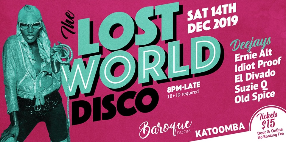 The LOST WORLD DISCO | The Baroque Room