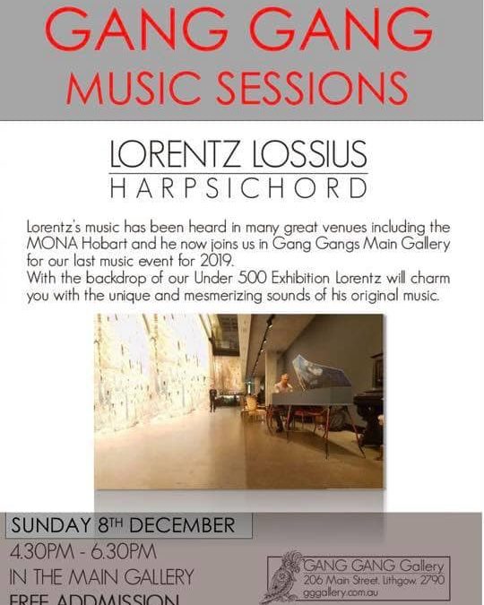 Lorentz Lossius – Harpsichord |  GANG GANG gallery