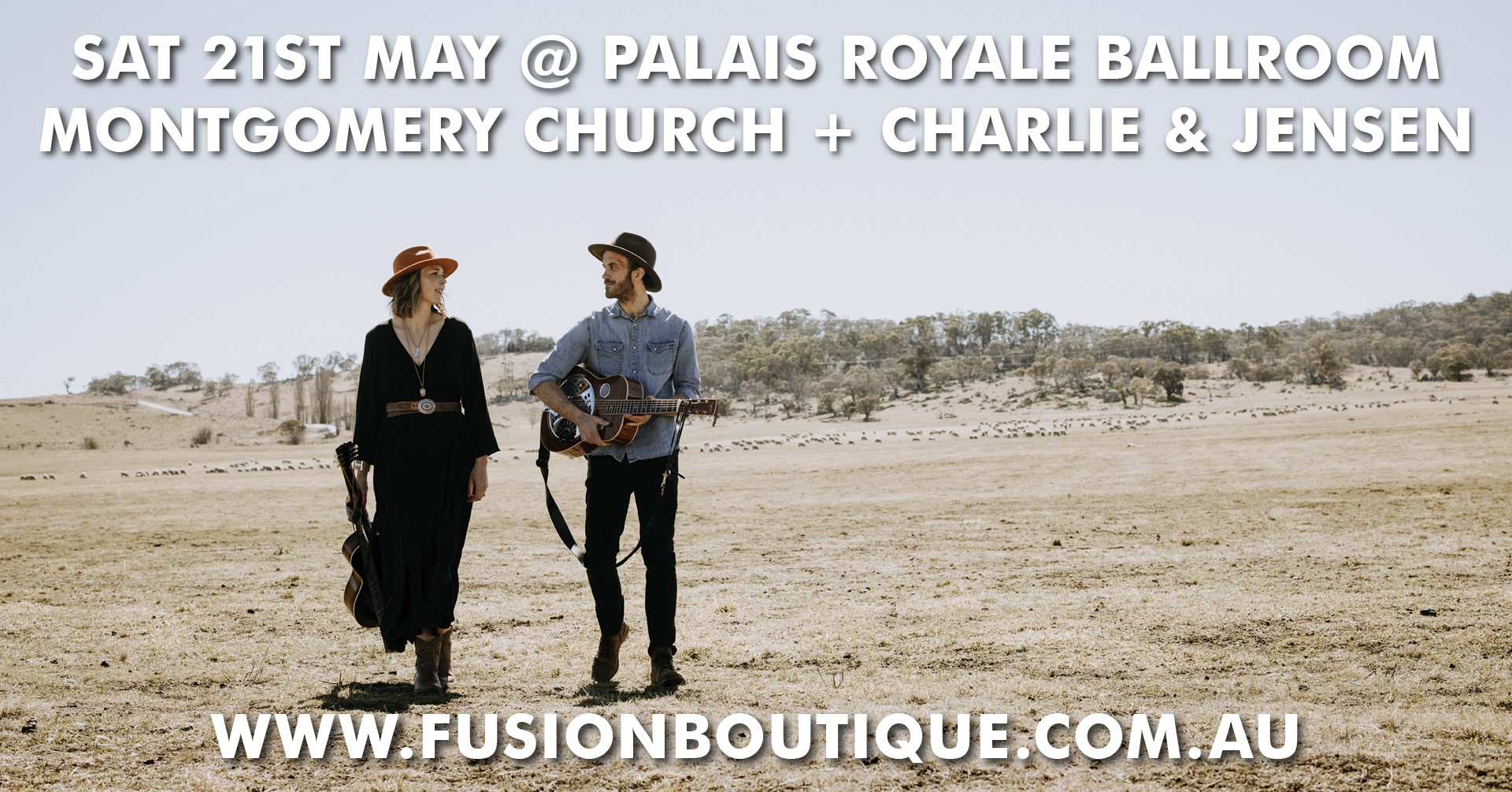 Palais Performances : MONTGOMERY CHURCH + CHARLIE & JENSEN in Concert | The Palais BLUE MOUNTAINS