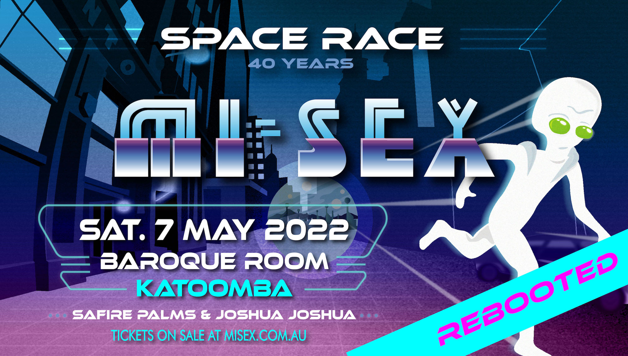 MI-SEX | SPACE RACE REBOOTED | Baroque Room Katoomba